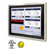 Moniteurs LCD industriel inox 15'' certifié ATEX zone 2